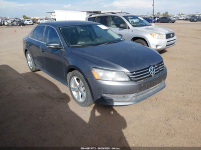 1VWBP7A32CC****** · 2012 VOLKSWAGEN PASSAT 2.5L SE