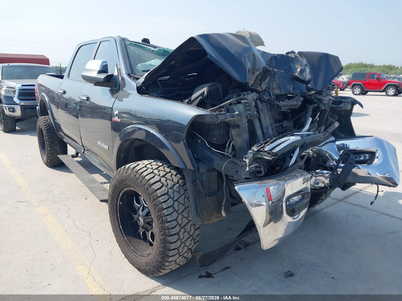 3C6UR5FL1MG****** · 2021 RAM 2500 LARAMIE  4X4 6'4 BOX