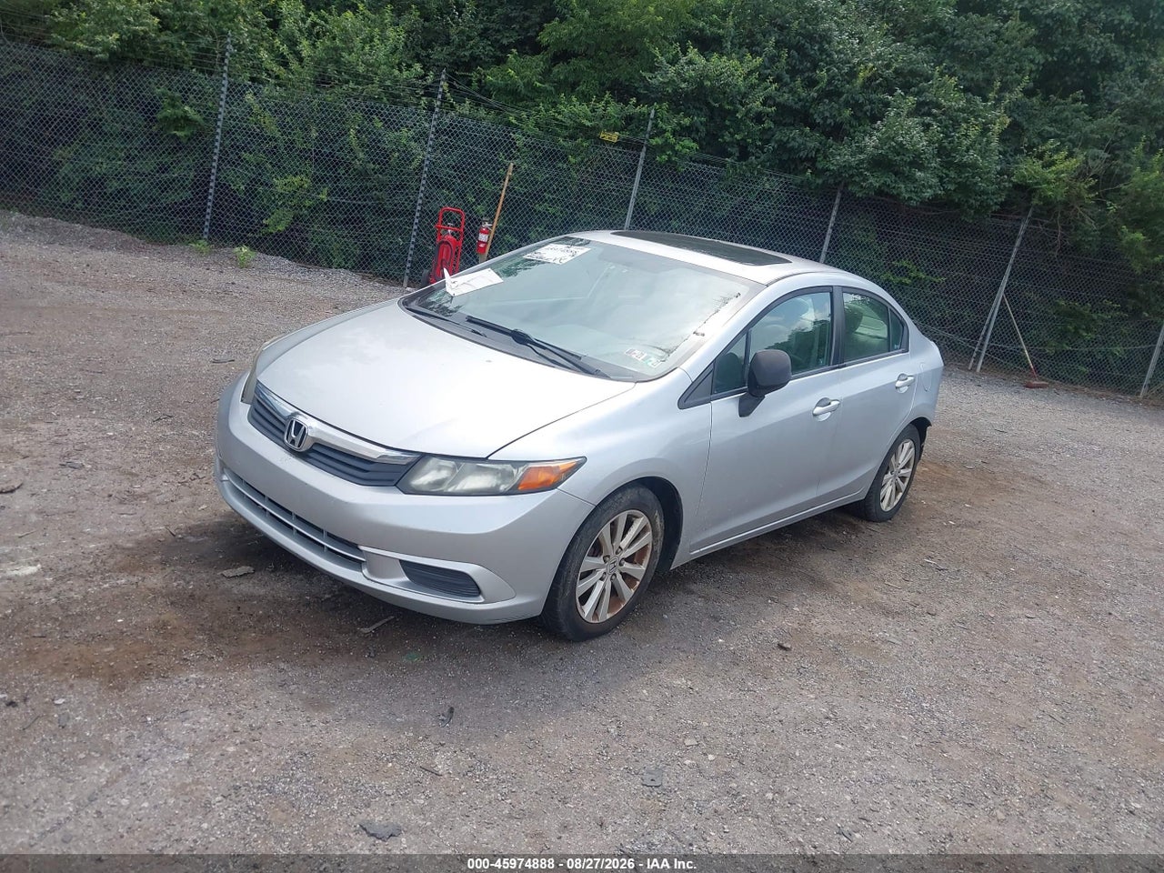 2012 HONDA CIVIC EX · 2/11