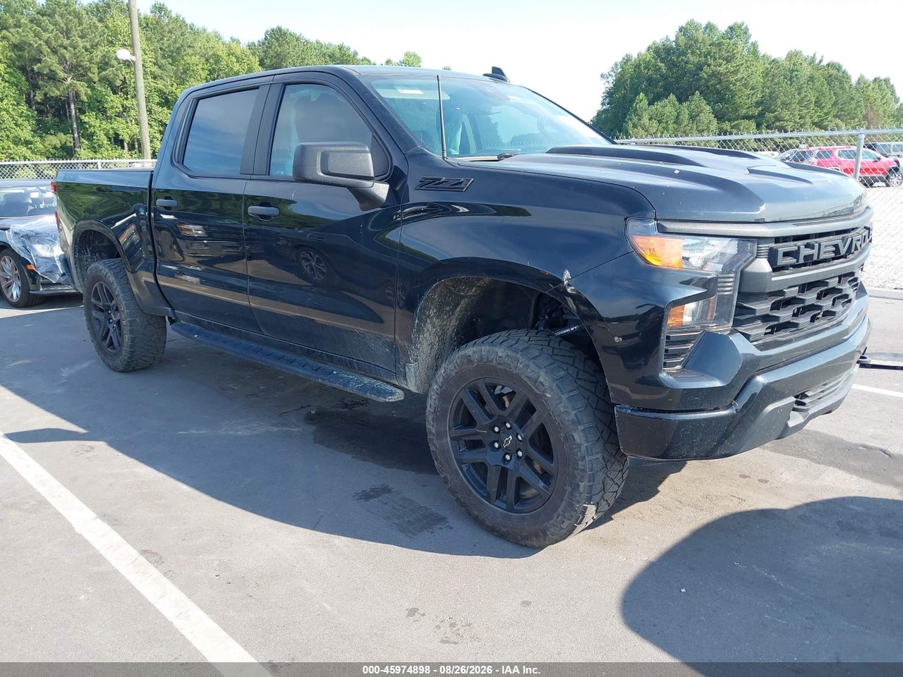 2022 CHEVROLET SILVERADO 1500 4WD SHORT BED CUSTOM TRAIL BOSS