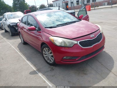 KNAFX4A84E5****** · 2014 KIA FORTE EX