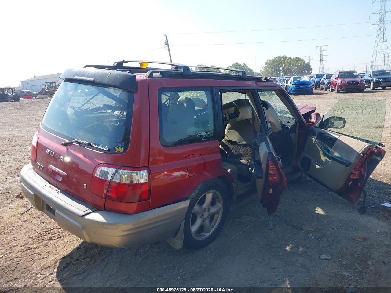 2001 SUBARU FORESTER S · 4/11