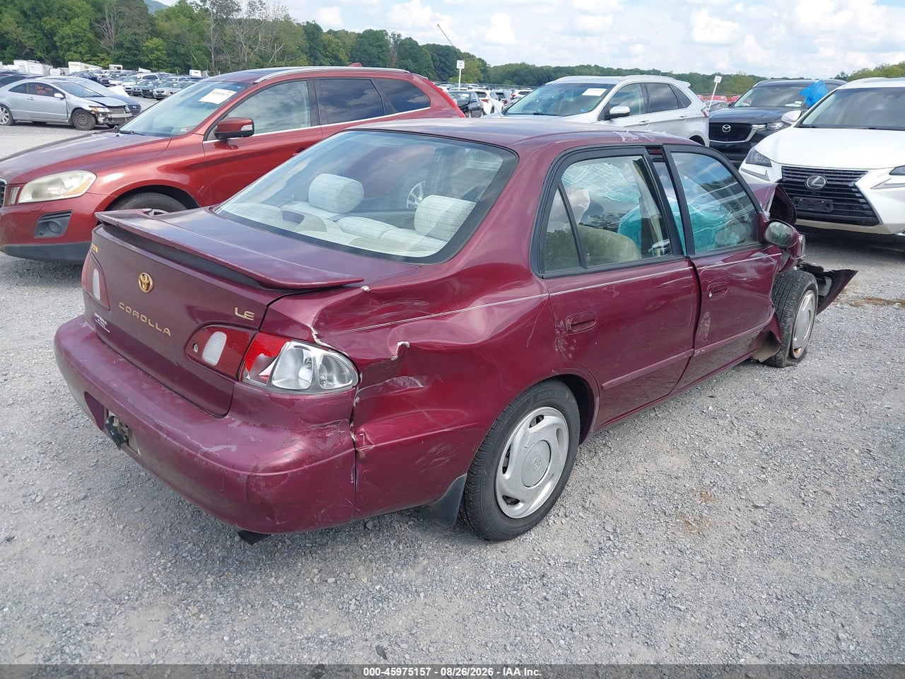1998 TOYOTA COROLLA LE · 4/11