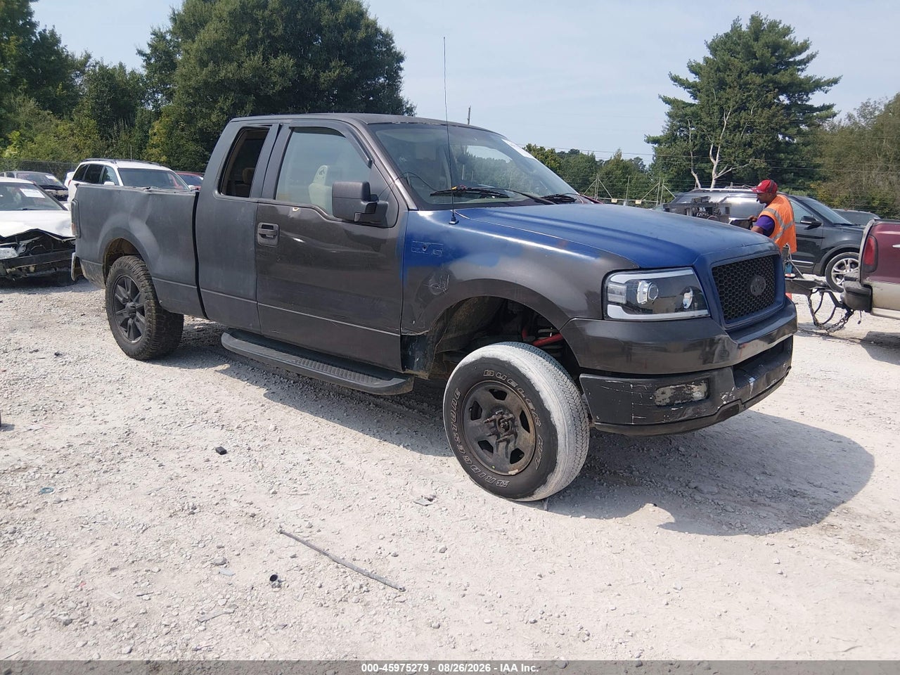 1FTPX12545N****** · 2005 FORD F-150 LARIAT/XL/XLT