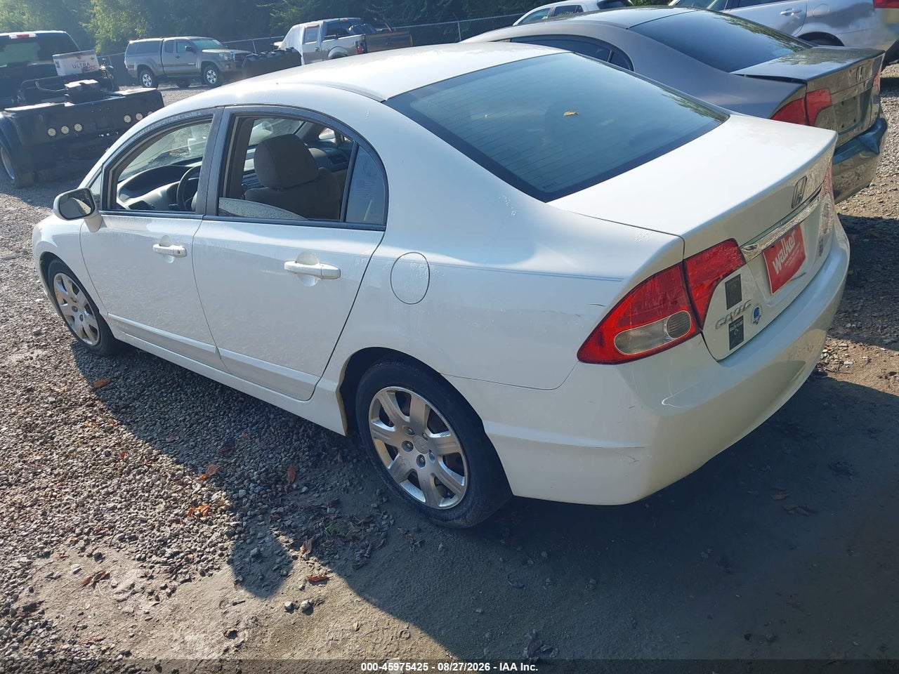 2009 HONDA CIVIC LX · 3/11