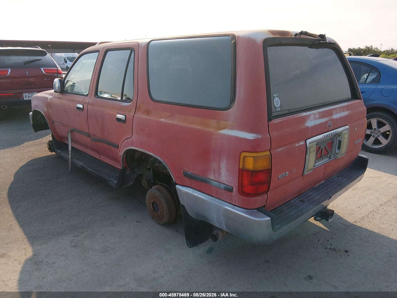 1993 TOYOTA 4RUNNER VN29 SR5 · 3/10