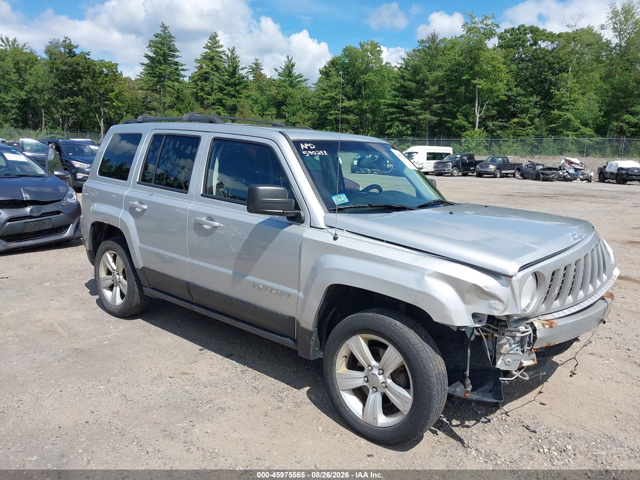 1C4NJRFB0ED****** · 2014 JEEP PATRIOT LATITUDE