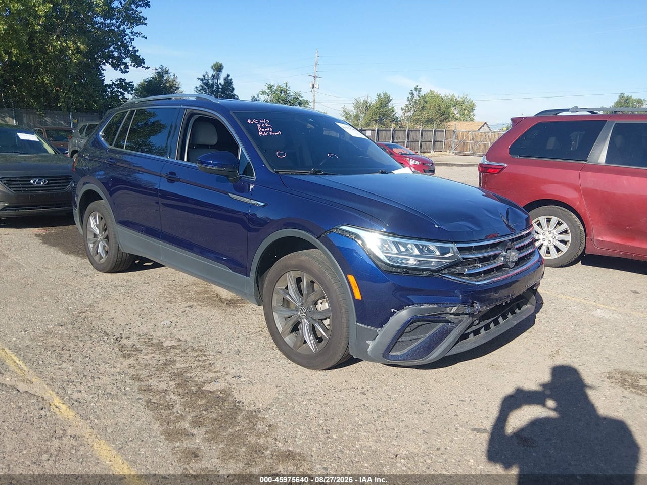 3VV2B7AX5NM****** · 2022 VOLKSWAGEN TIGUAN 2.0T SE