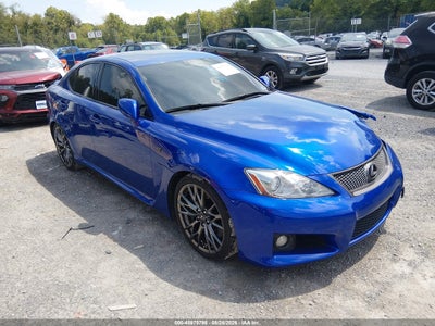 JTHBP5C24A5****** · 2010 LEXUS IS F