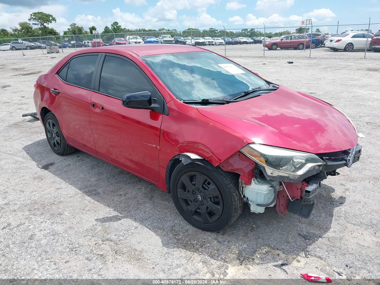 2016 TOYOTA COROLLA LE