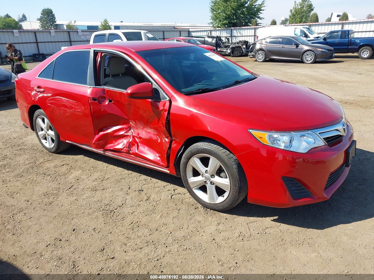2012 TOYOTA CAMRY LE