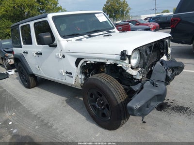 1C4HJXDG1MW****** · 2021 JEEP WRANGLER UNLIMITED SPORT S 4X4