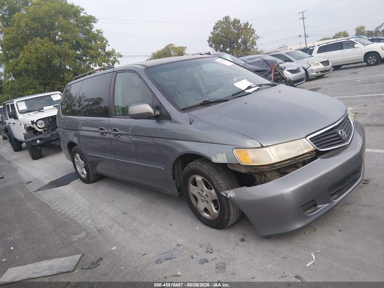 2HKRL18671H****** · 2001 HONDA ODYSSEY EX