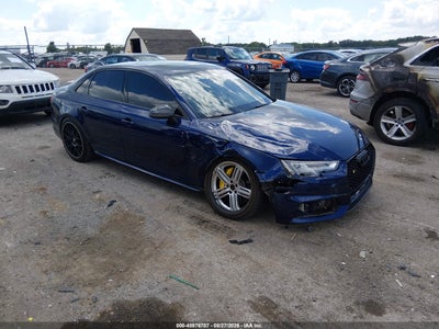 2018 AUDI S4 3.0T PREMIUM PLUS