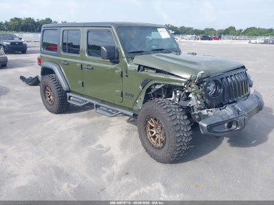 1C4HJXDM8MW****** · 2021 JEEP WRANGLER UNLIMITED WILLYS 4X4