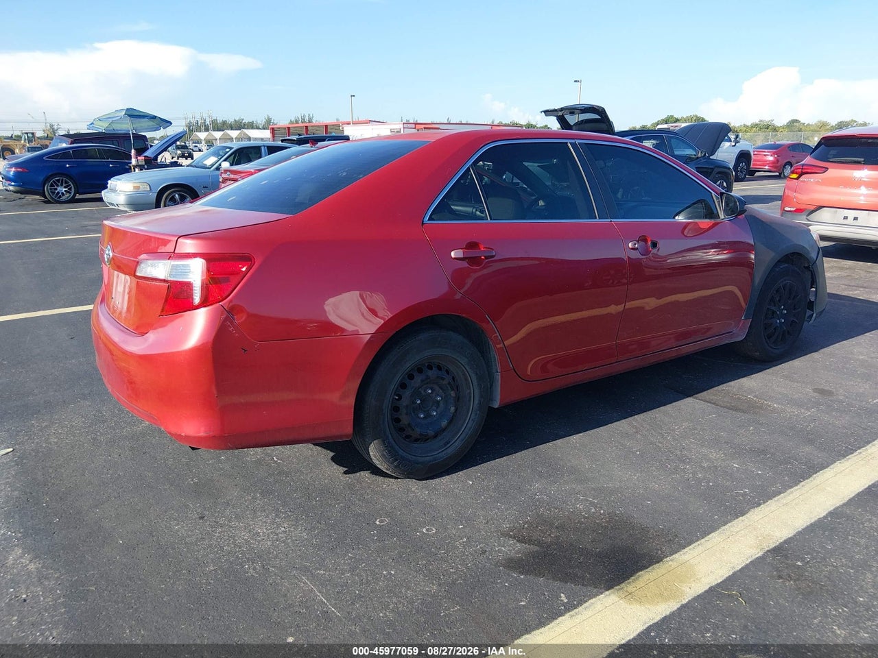 2012 TOYOTA CAMRY L · 4/11