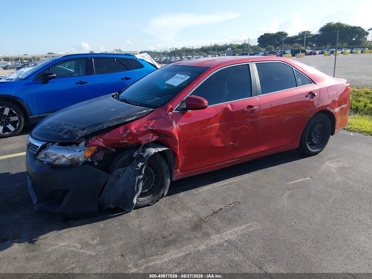 2012 TOYOTA CAMRY L · 2/11