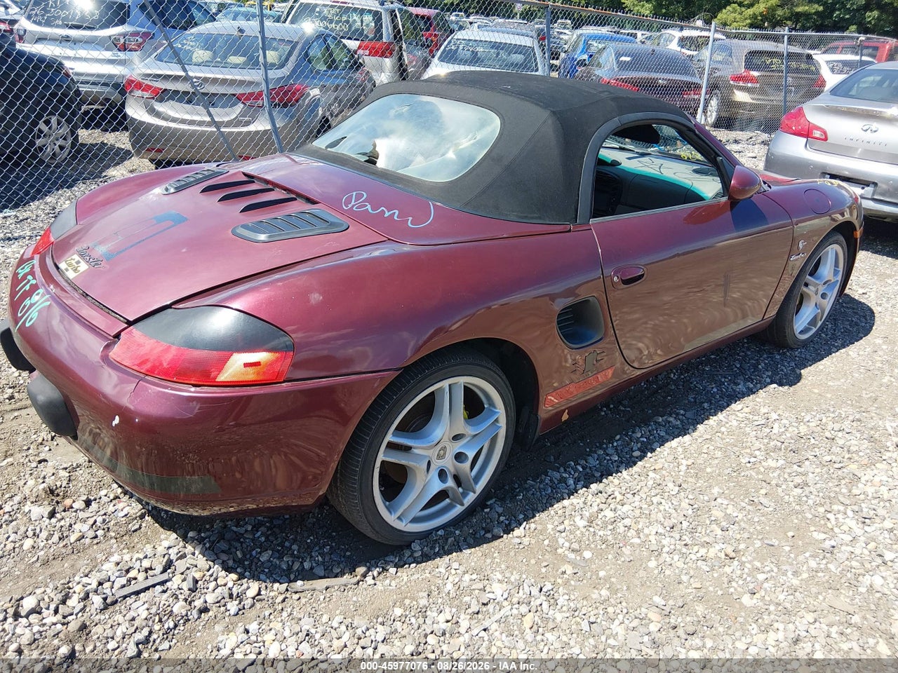 1998 PORSCHE BOXSTER   · 4/10