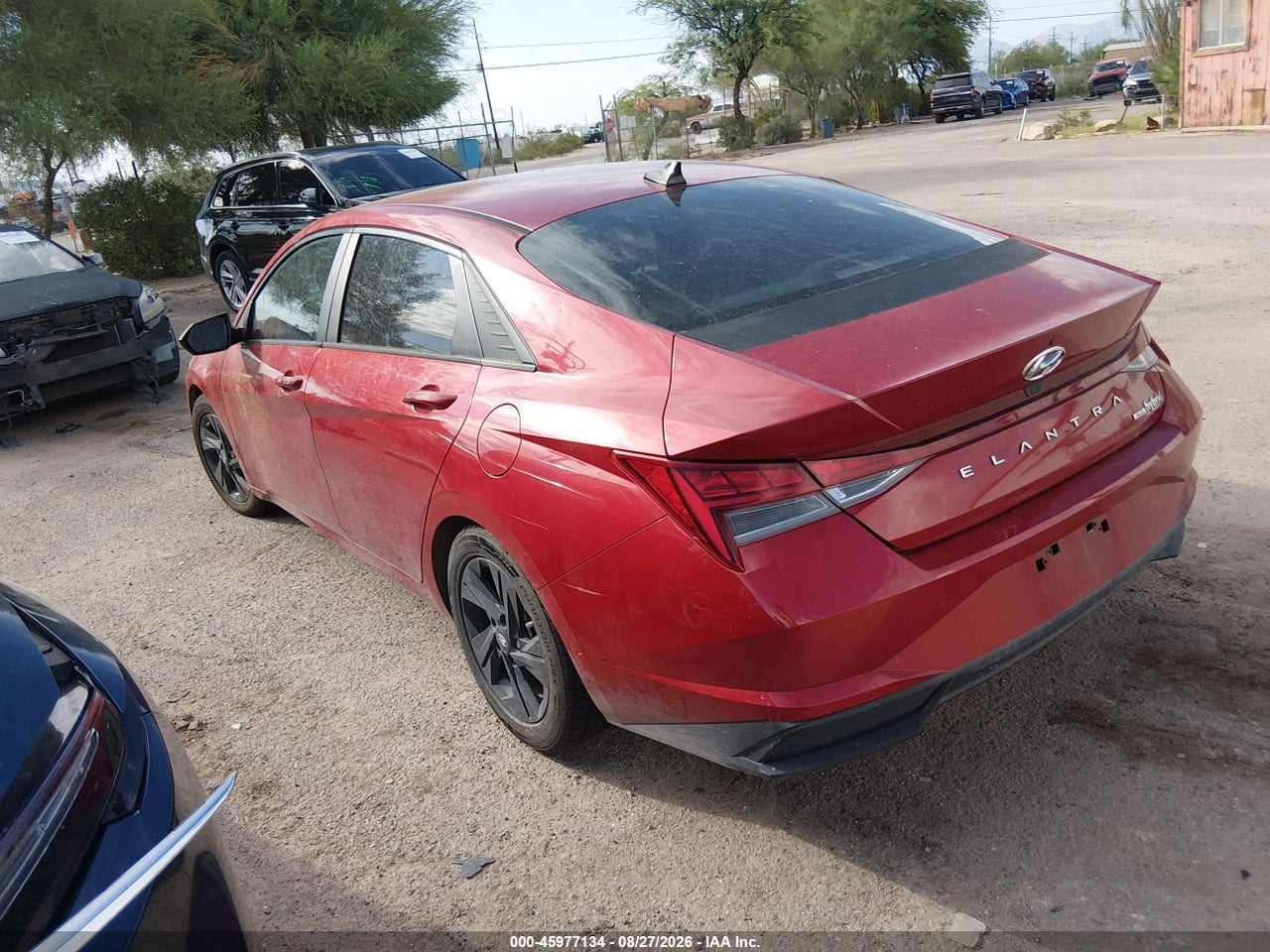 2021 HYUNDAI ELANTRA HYBRID BLUE · 3/11