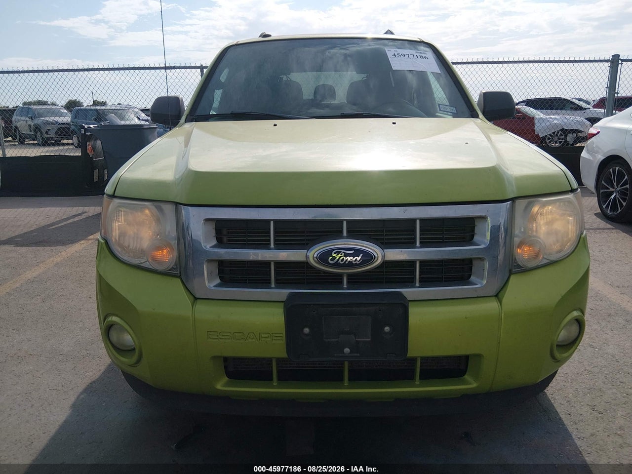 2012 FORD ESCAPE XLT · 6/11