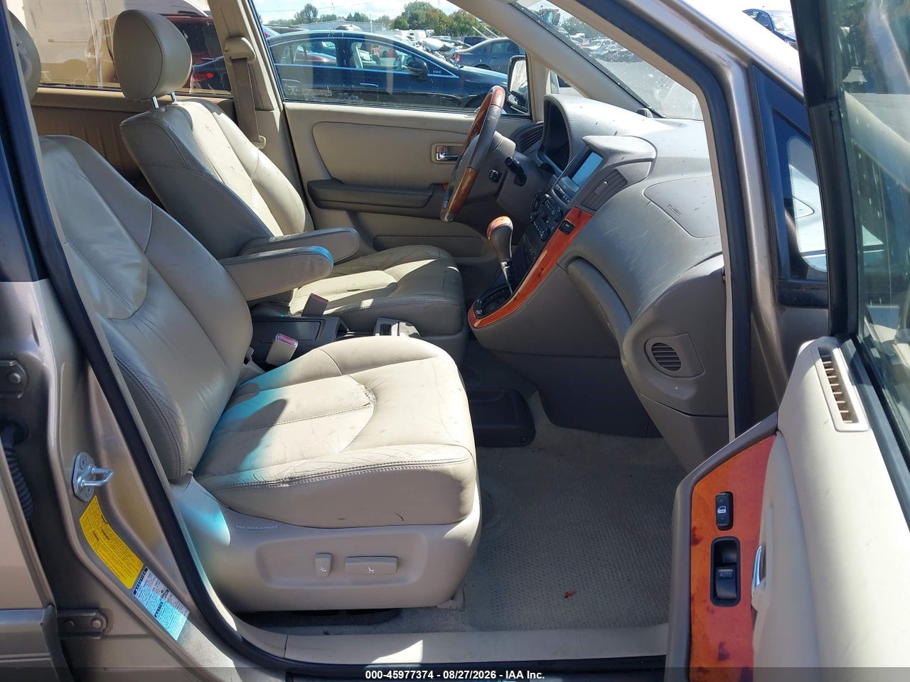 2001 LEXUS RX 300   · 5/11