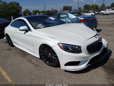 WDDXJ8FB0GA****** · 2016 MERCEDES-BENZ S 550 4MATIC