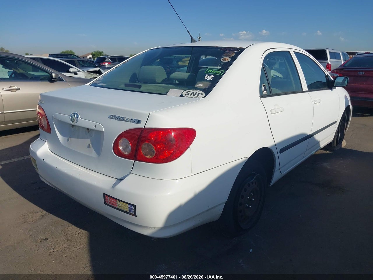 2005 TOYOTA COROLLA CE · 4/11