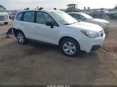 JF2SJAAC4JH****** · 2018 SUBARU FORESTER 2.5I