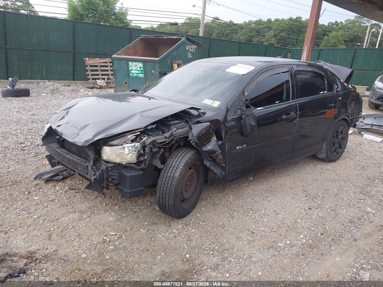 2007 MERCURY MILAN · 2/11