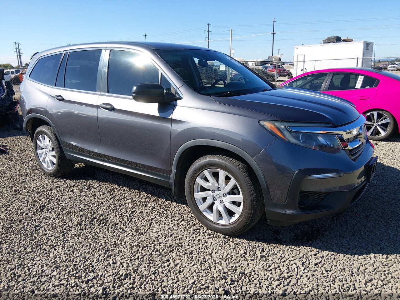 5FNYF6H11KB****** · 2019 HONDA PILOT LX