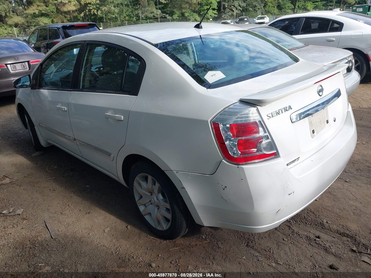 2012 NISSAN SENTRA   · 3/11