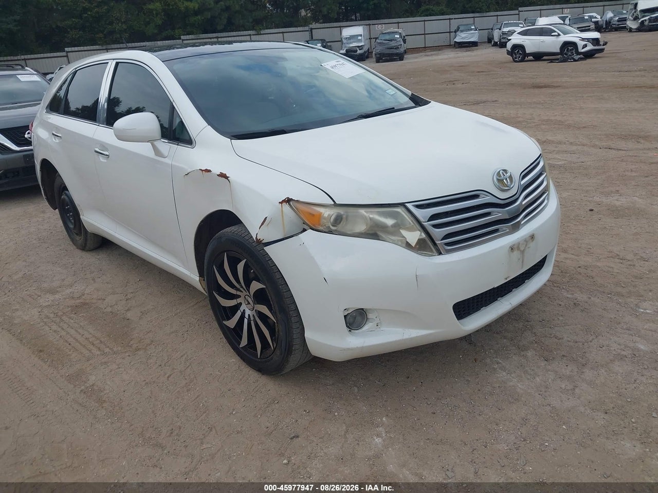 4T3ZA3BB3AU****** · 2010 TOYOTA VENZA