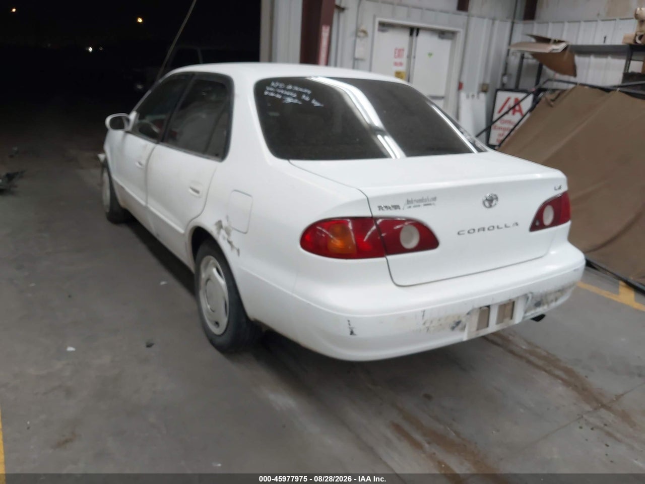 2001 TOYOTA COROLLA LE · 3/11