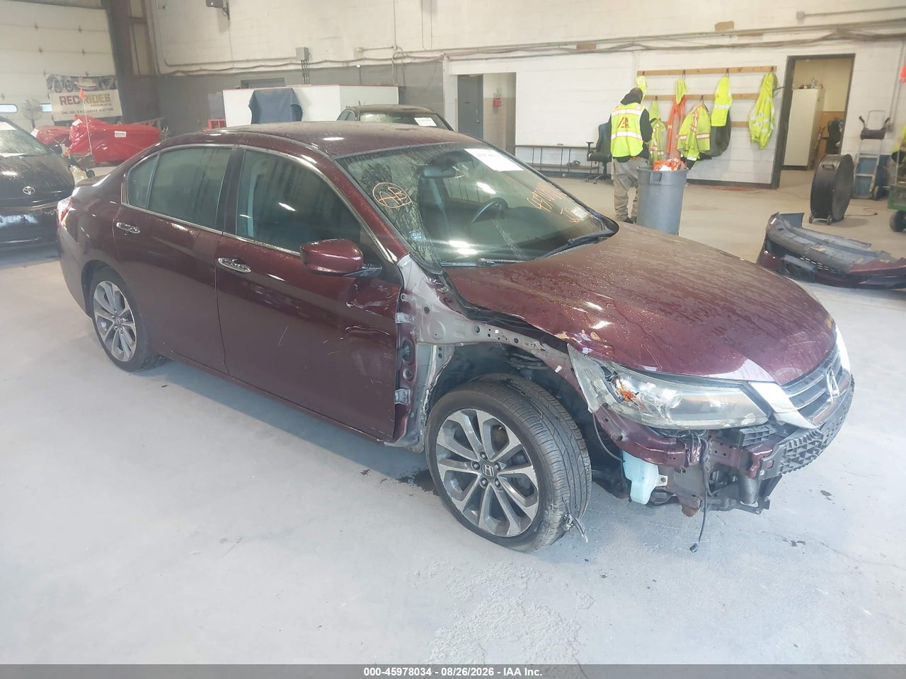 1HGCR2F52EA****** · 2014 HONDA ACCORD SPORT