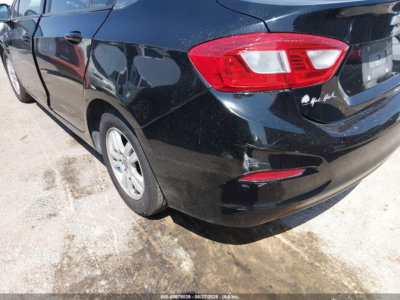 2017 CHEVROLET CRUZE LS MANUAL · 6/11