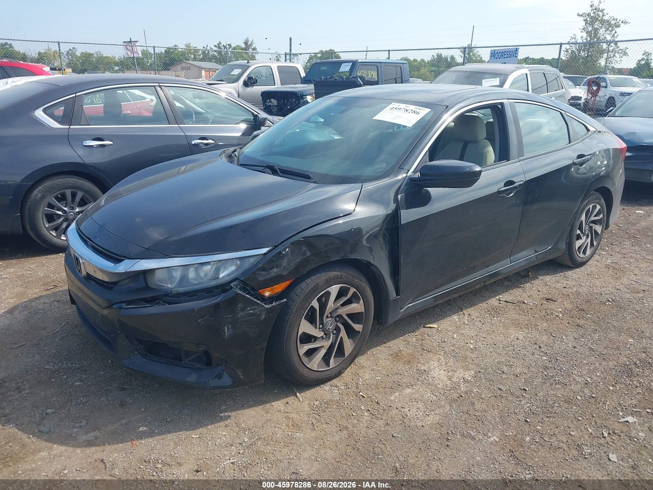 2016 HONDA CIVIC EX · 2/11