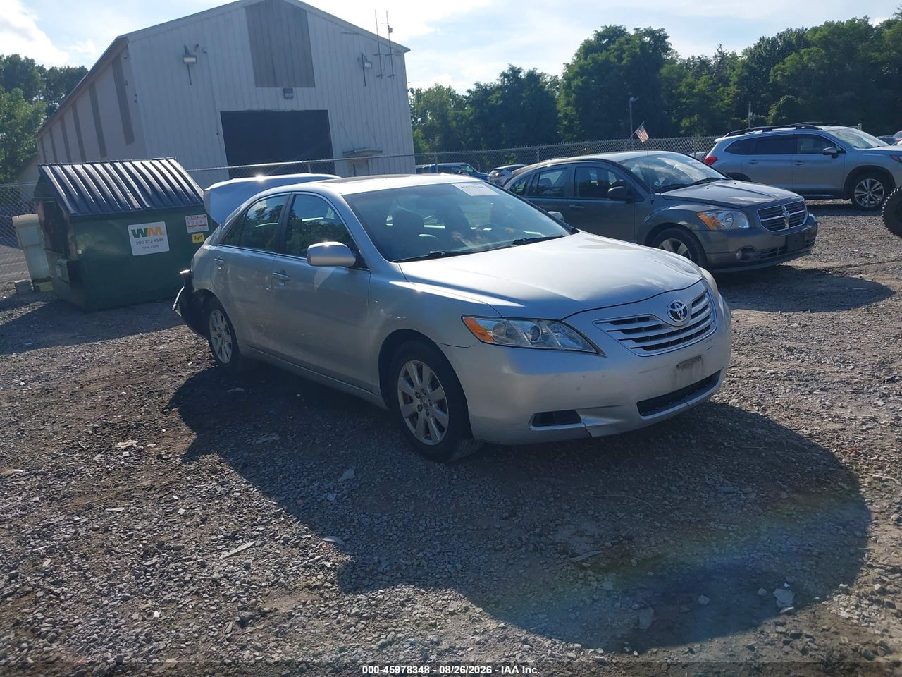 4T1BE46K67U****** · 2007 TOYOTA CAMRY XLE