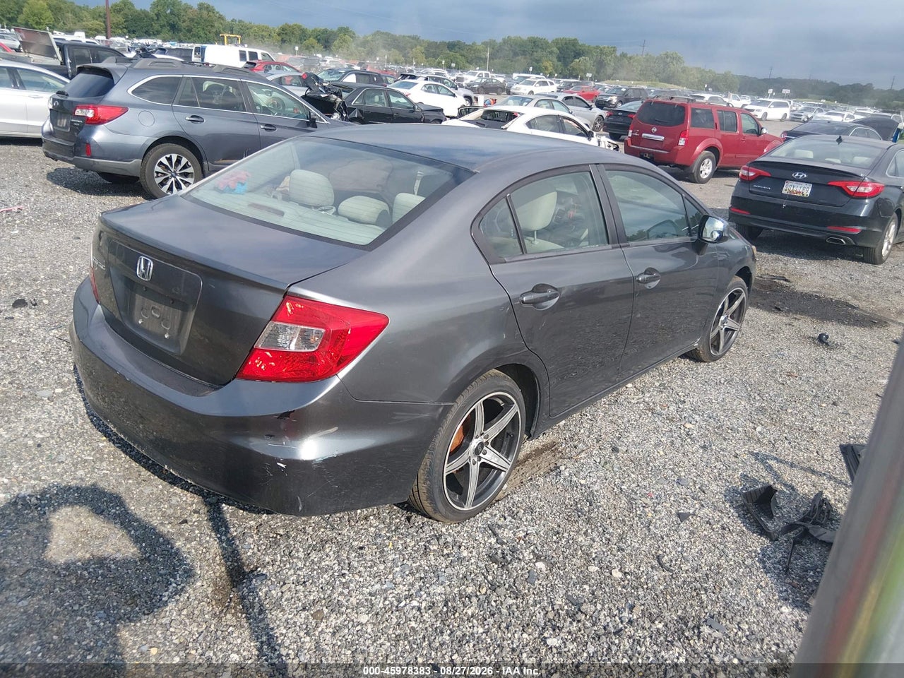 2012 HONDA CIVIC LX · 4/10