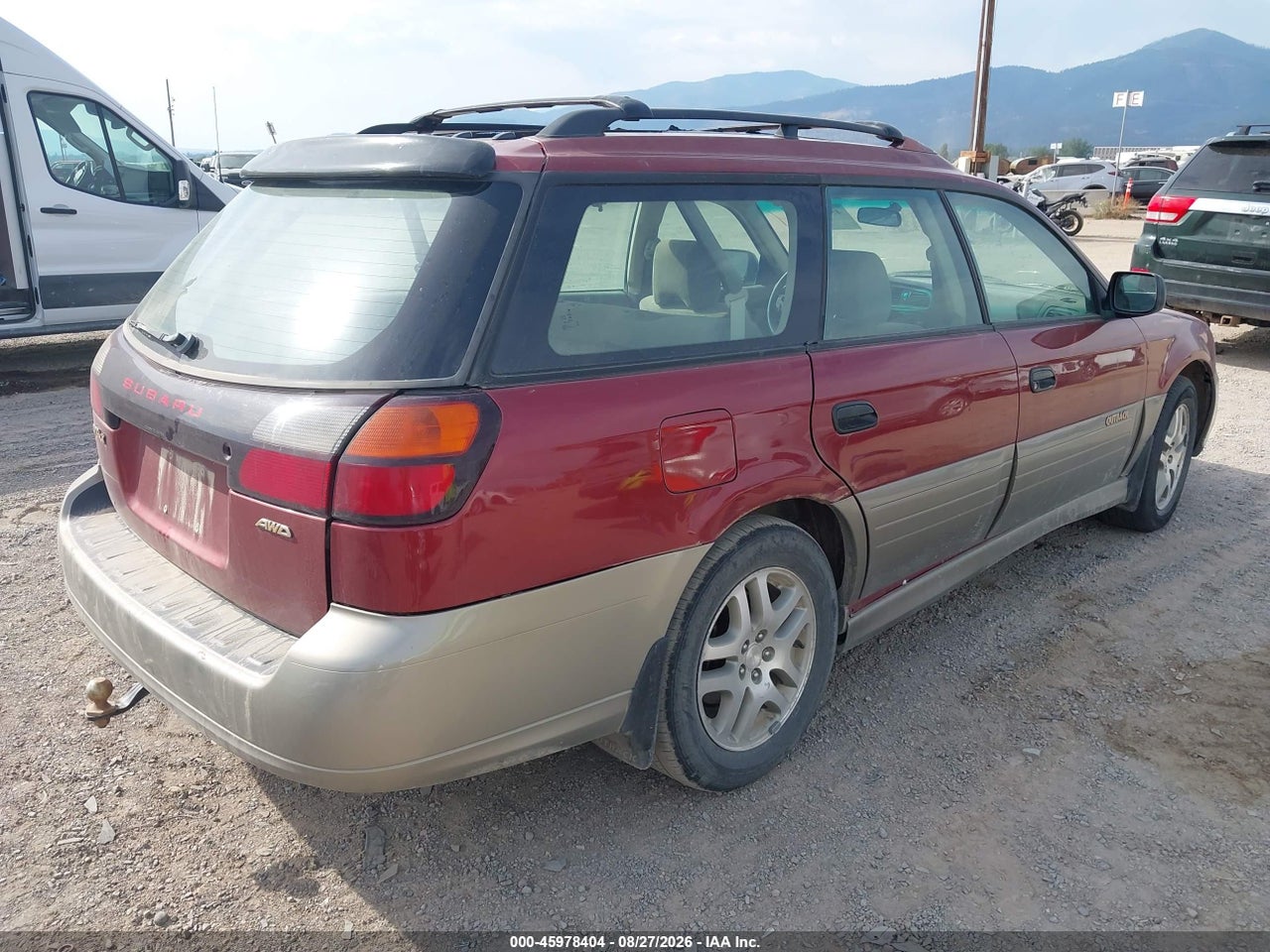 2003 SUBARU OUTBACK · 4/11