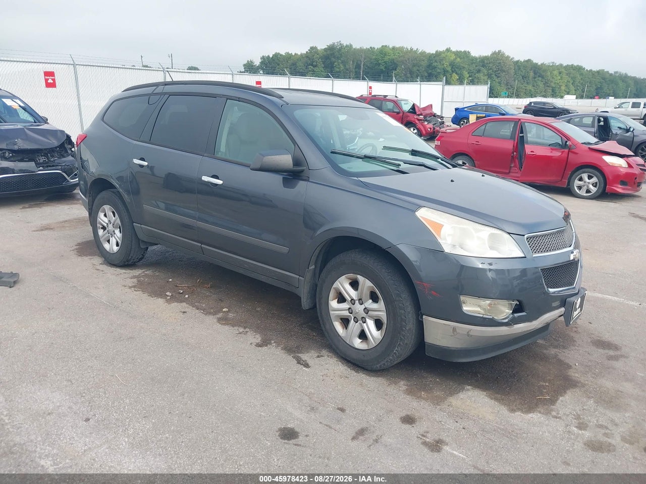 1GNKRFED3CJ****** · 2012 CHEVROLET TRAVERSE LS