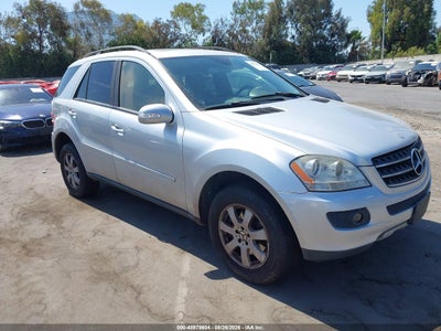 4JGBB86E87A****** · 2007 MERCEDES-BENZ ML 350 4MATIC