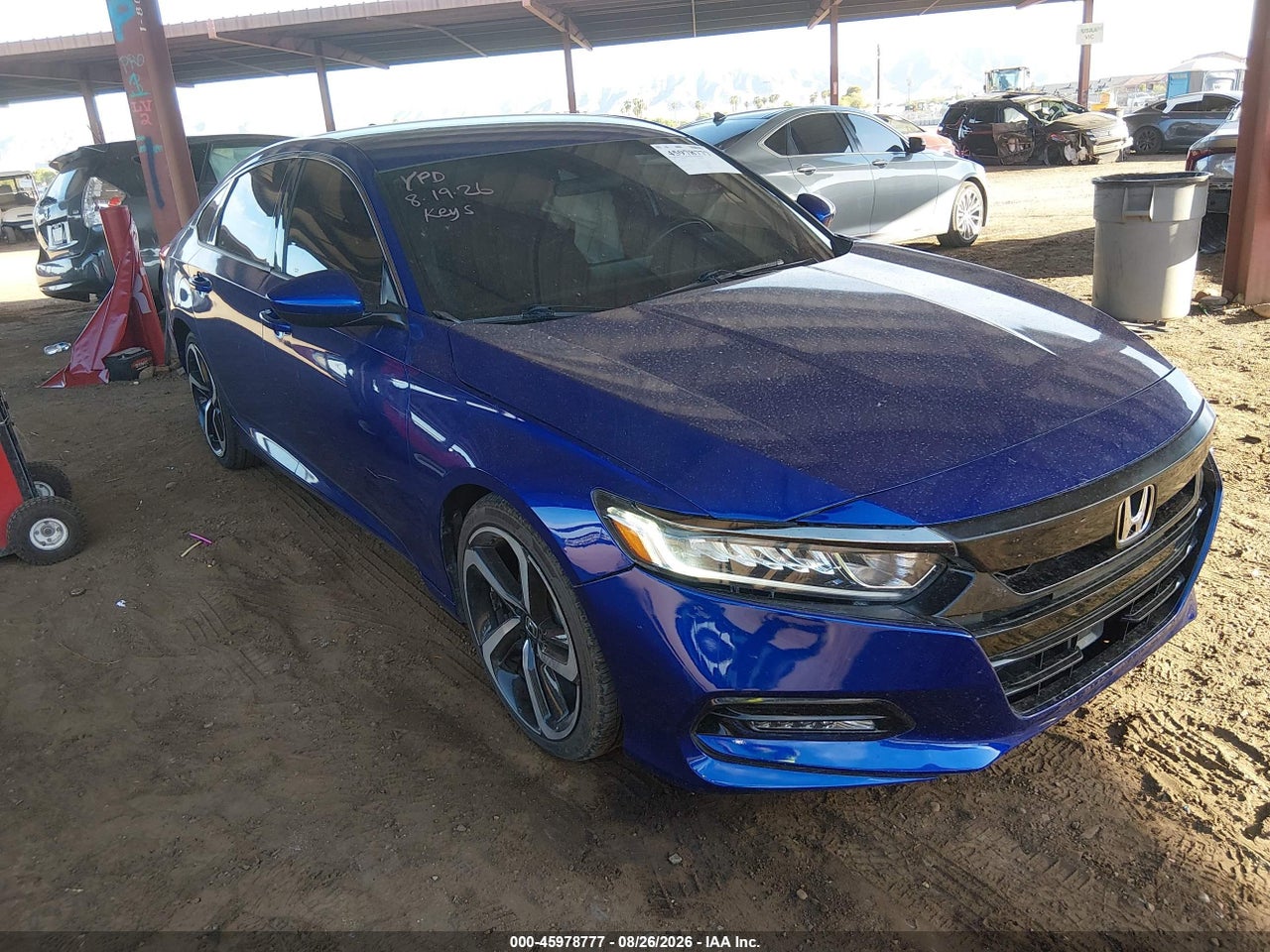 1HGCV1F33JA****** · 2018 HONDA ACCORD SPORT