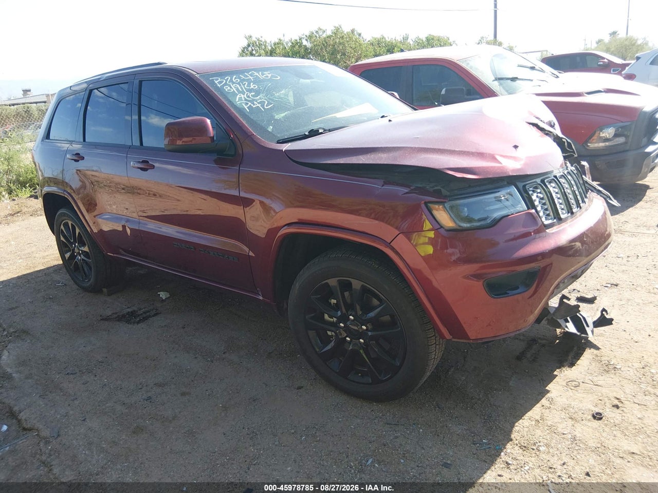 1C4RJFAGXMC****** · 2021 JEEP GRAND CHEROKEE LAREDO X 4X4