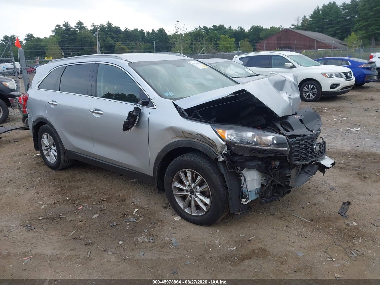 5XYPG4A38KG****** · 2019 KIA SORENTO 2.4L LX