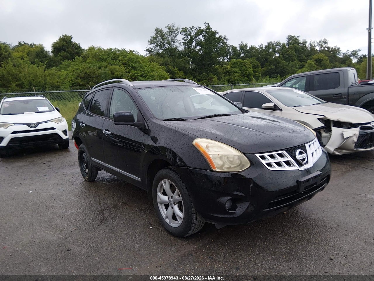 JN8AS5MV2BW****** · 2011 NISSAN ROGUE SV