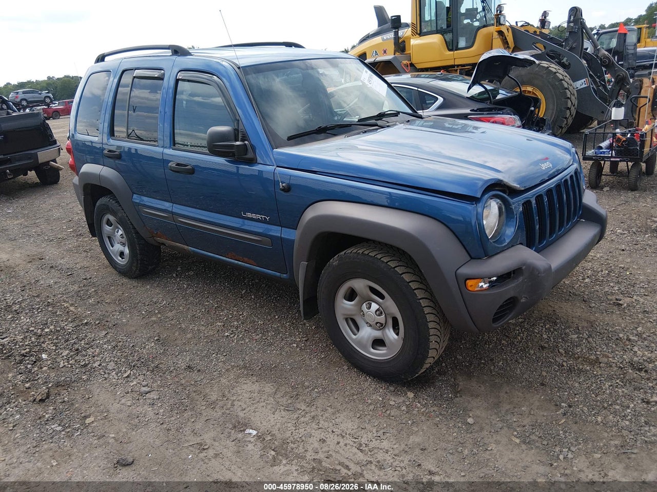 1J4GL48K94W****** · 2004 JEEP LIBERTY SPORT