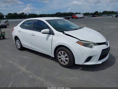 2T1BURHE5EC****** · 2014 TOYOTA COROLLA L