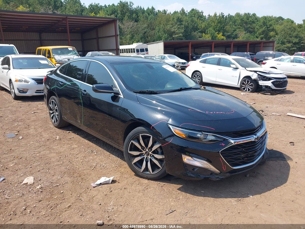 1G1ZG5ST2NF****** · 2022 CHEVROLET MALIBU FWD RS