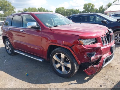 1C4RJFCG4EC****** · 2014 JEEP GRAND CHEROKEE OVERLAND