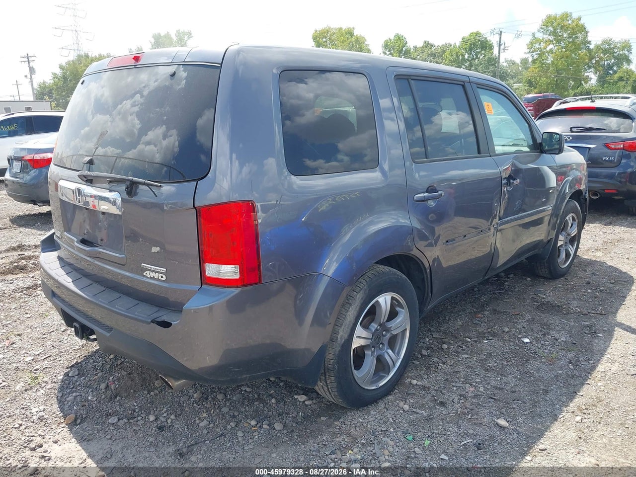 2015 HONDA PILOT SE · 4/10
